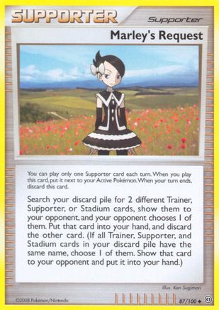 Marley's Request (87/100) [Diamond & Pearl: Stormfront]