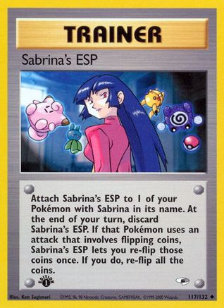 Sabrina's ESP (117/132) [Gym Heroes Unlimited]