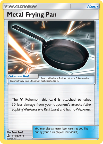 Metal Frying Pan (112/131) [Sun & Moon: Forbidden Light]