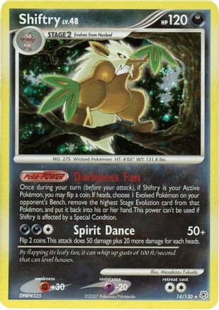 Shiftry (14/130) [Diamond & Pearl: Base Set]