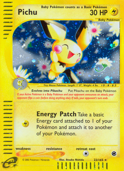 Pichu (22/165) [Expedition: Base Set]