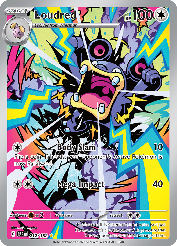 Loudred (212/182) [Paradox Rift]