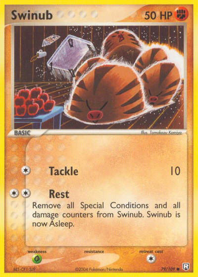 Swinub (79/109) [EX: Team Rocket Returns]