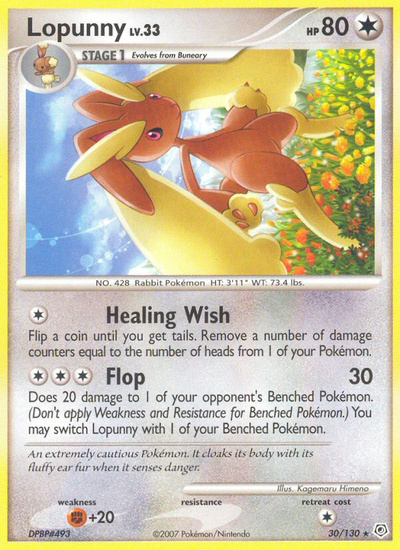 Lopunny (30/130) [Diamond & Pearl: Base Set]