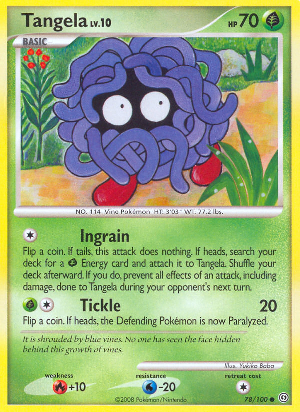 Tangela (78/100) [Diamond & Pearl: Stormfront]