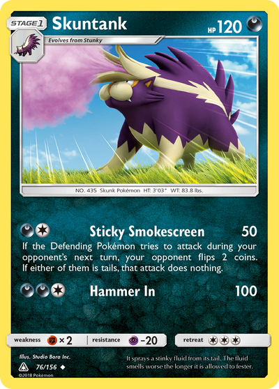 Skuntank (76/156) [Sun & Moon: Ultra Prism]