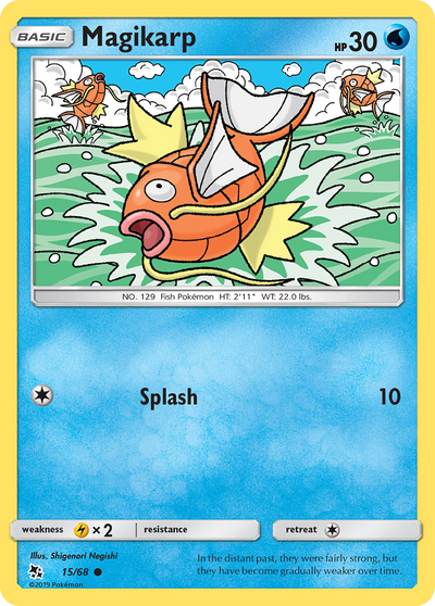 Magikarp (15/68) [Sun & Moon: Hidden Fates]