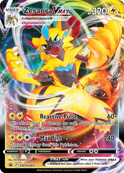 Zeraora VMAX (SWSH264) [Sword & Shield: Black Star Promos]