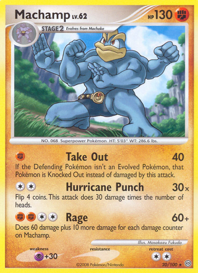 Machamp (20/100) [Diamond & Pearl: Stormfront]