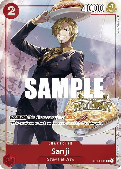 Sanji (Online Regional 2023) [Participant] [One Piece Promotion Cards]