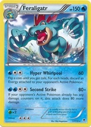 Feraligatr (17/119) (Theme Deck Exclusive) [XY: Phantom Forces]