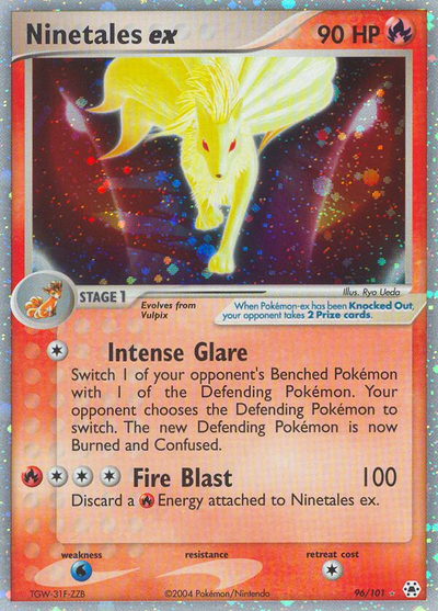 Ninetales ex (96/101) [EX: Hidden Legends]