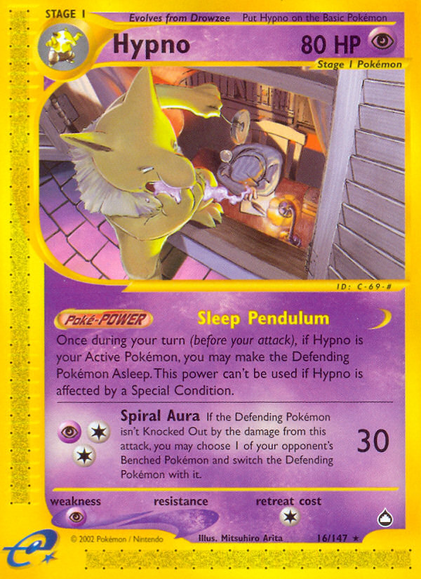 Hypno (16/147) [Aquapolis]