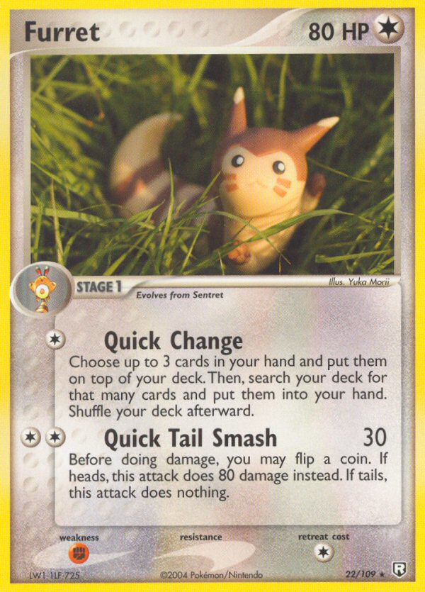 Furret (22/109) [EX: Team Rocket Returns]