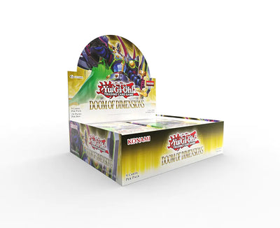 (Pre-Order) Yugioh Doom of Dimensions Booster Box - 1st Edition - September 25