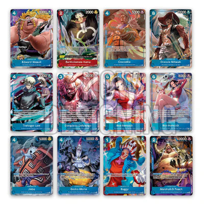 One Piece 9 Pocket Binder Set - Seven Warlords Of The Sea