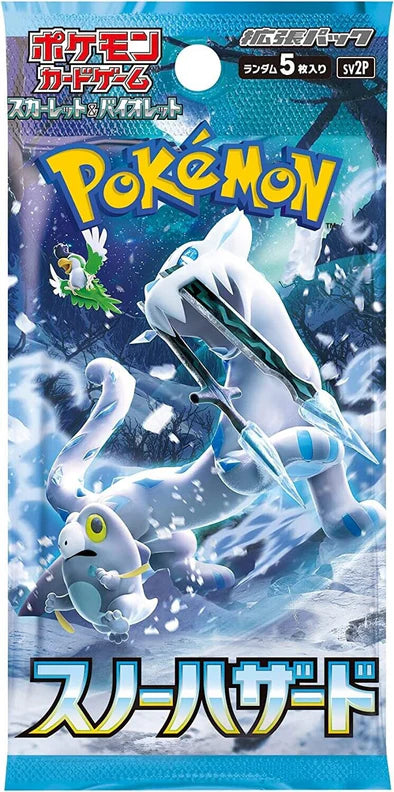 Pokemon Snow Hazard Booster Pack - Japanese