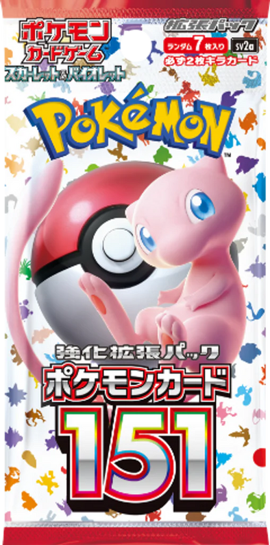 Pokemon 151 Booster Pack - Japanese