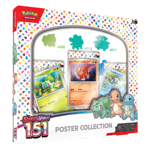 SV Pokemon 151 Poster Collection Box