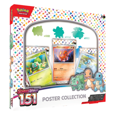 SV Pokemon 151 Poster Collection Box