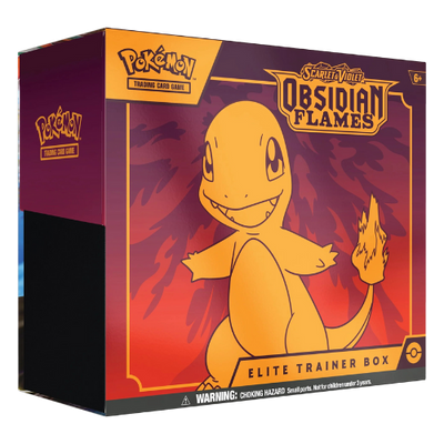 Pokemon Scarlet & Violet: Obsidian Flames Elite Trainer Box