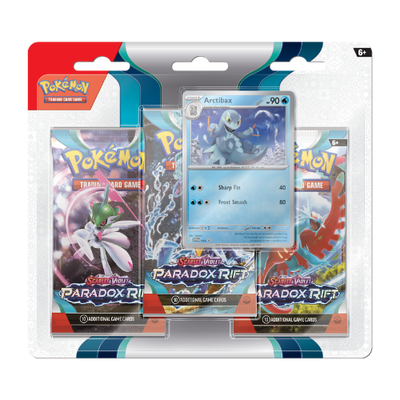 Pokemon Scarlet & Violet: Paradox Rift - 3-Pack Blisters (Arctibax)