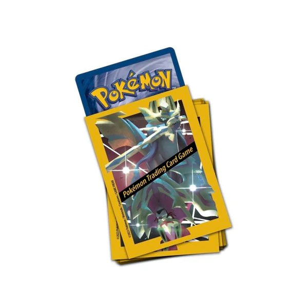 Pokemon Shiny Zacian & Zamazenta Premium Collection Card Sleeves - 65 Count