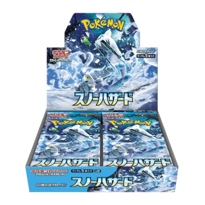 Pokemon Snow Hazard Booster Box - Japanese