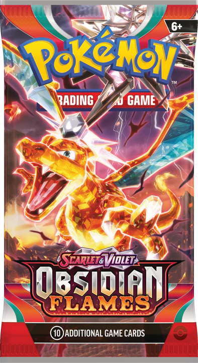 Pokemon Scarlet & Violet: Obsidian Flames Booster Pack