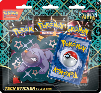 Pokemon Scarlet & Violet: Paldean Fates - Tech Sticker Collection - Maschiff
