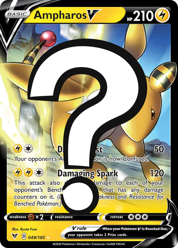 One Pokemon V Card (Random)