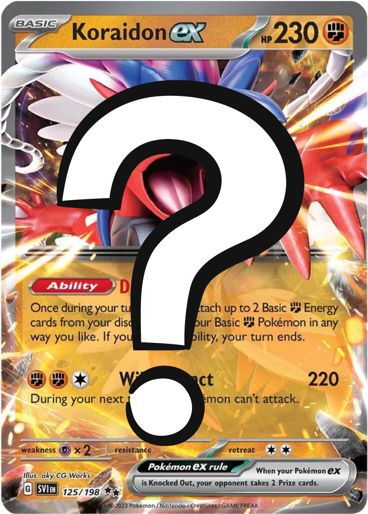 One Pokemon ex Card (Random)