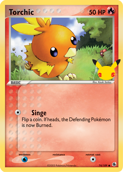 Torchic (74/109) [First Partner Pack]