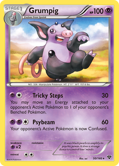 Grumpig (50/146) [XY: Base Set]