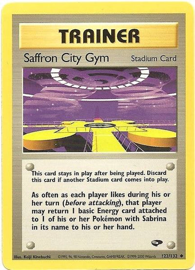 Saffron City Gym (122/132) [Gym Challenge Unlimited]