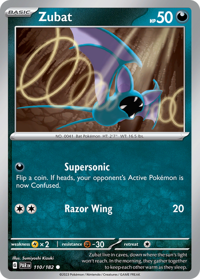 Zubat (110/182) [Paradox Rift]