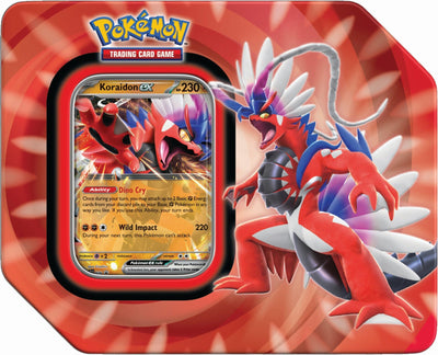 Pokemon Paldea Legends Tins (Koraidon ex)