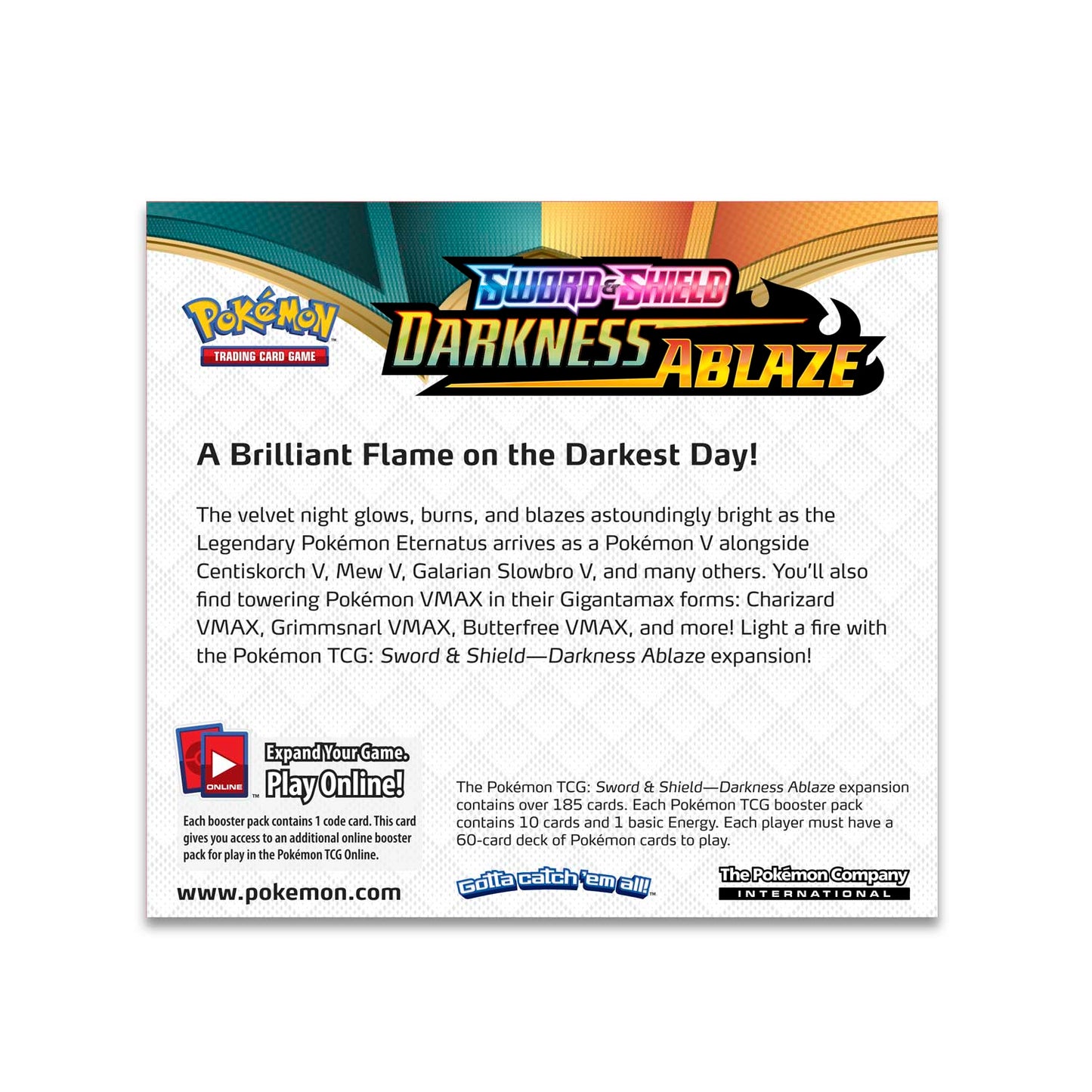 Pokemon Sword & Shield: Darkness Ablaze - Booster Box