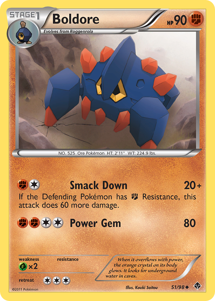 Boldore (51/98) [Black & White: Emerging Powers]