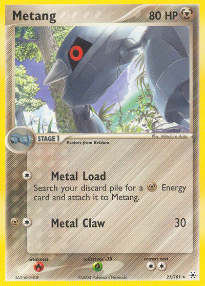 Metang (21/101) [EX: Hidden Legends]