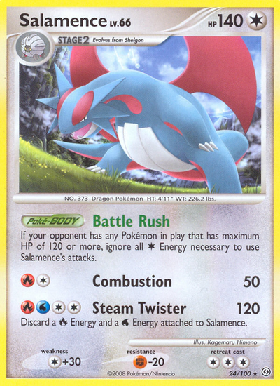 Salamence (24/100) [Diamond & Pearl: Stormfront]