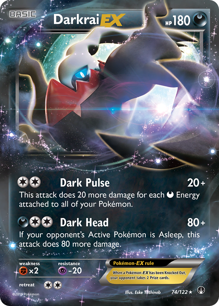 Darkrai EX (74/122) [XY: BREAKpoint]