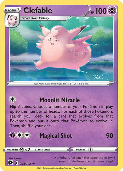 Clefable (054/172) [Sword & Shield: Brilliant Stars]