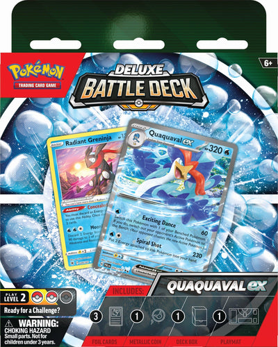 Pokemon Deluxe Battle Deck (Quaquaval ex)