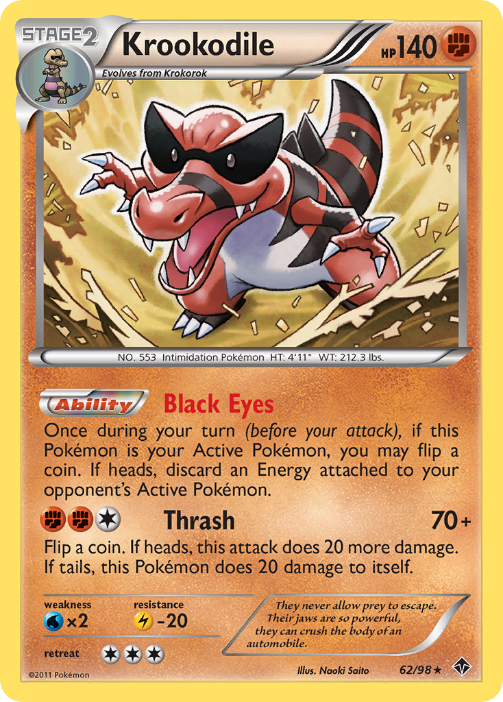 Krookodile (62/98) [Black & White: Emerging Powers]