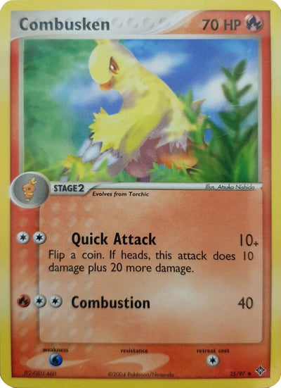 Combusken (25/97) [EX: Battle Stadium]