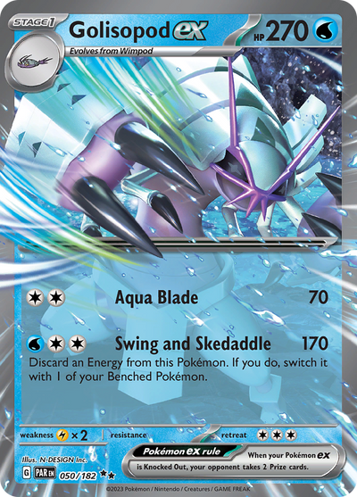 Golisopod ex (050/182) [Paradox Rift]