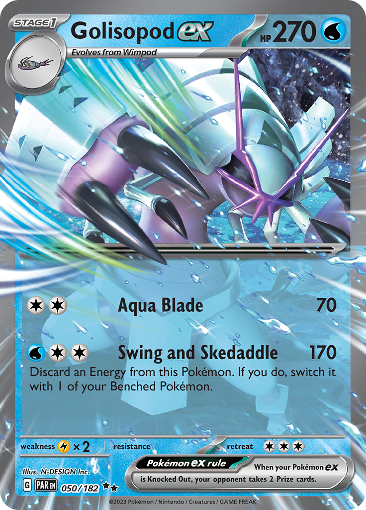 Golisopod ex (050/182) [Paradox Rift]