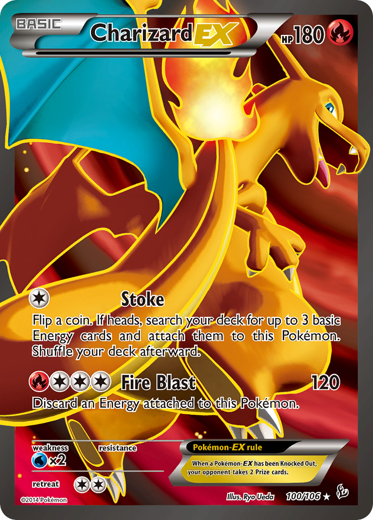 Charizard EX (100/106) [XY: Flashfire]