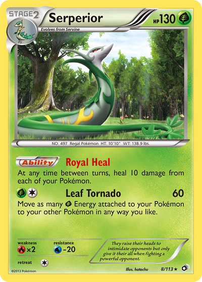 Serperior (8/113) [Black & White: Legendary Treasures]